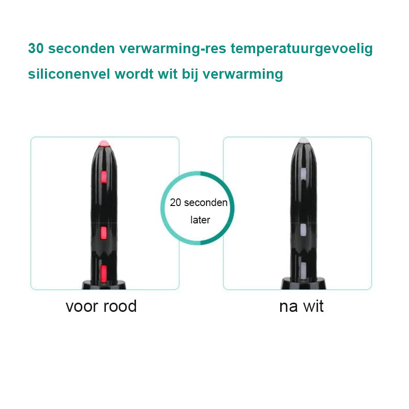 Verwarmde wimperkruller