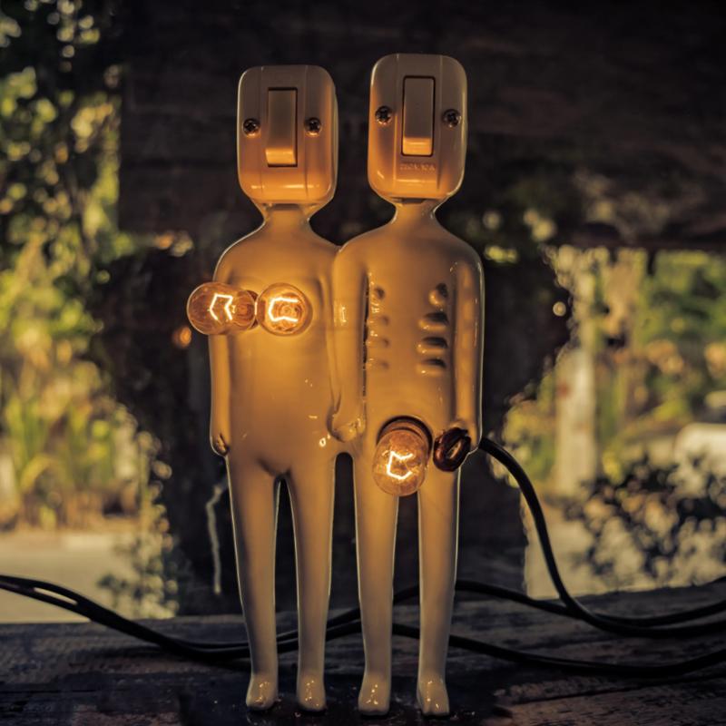 Menselijk Lichaam Lamp（Wit lichaam）