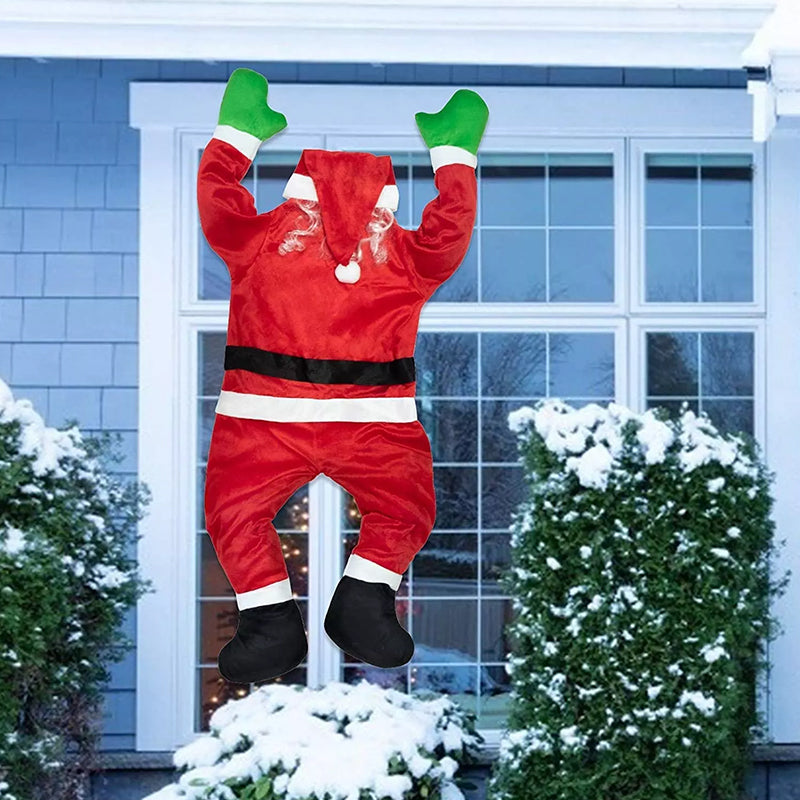 Hanging Climbing Santa Claus Christmas Decor
