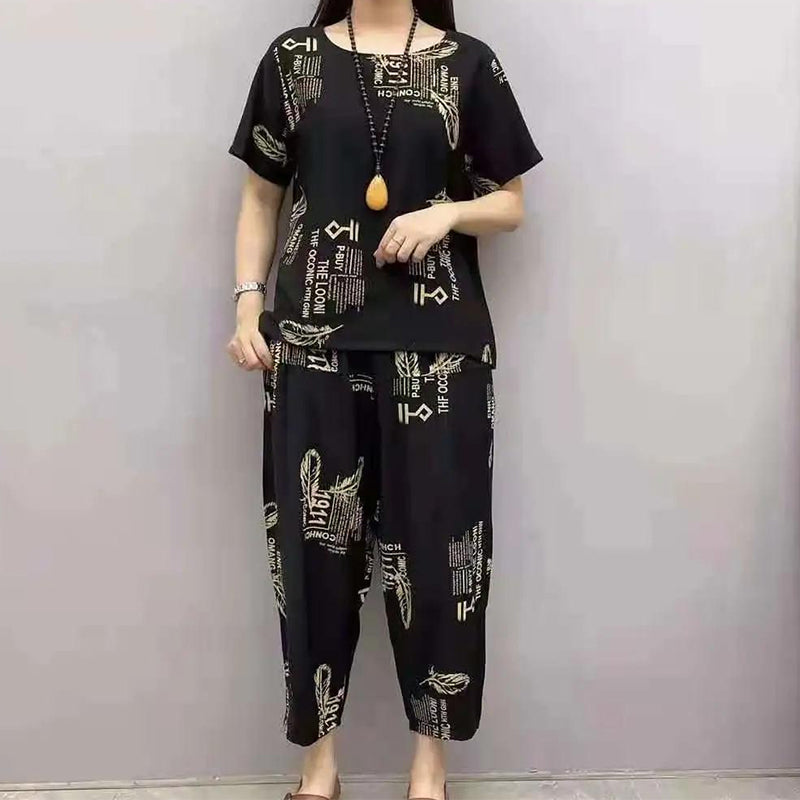 Casual losse 2-delige set voor dames