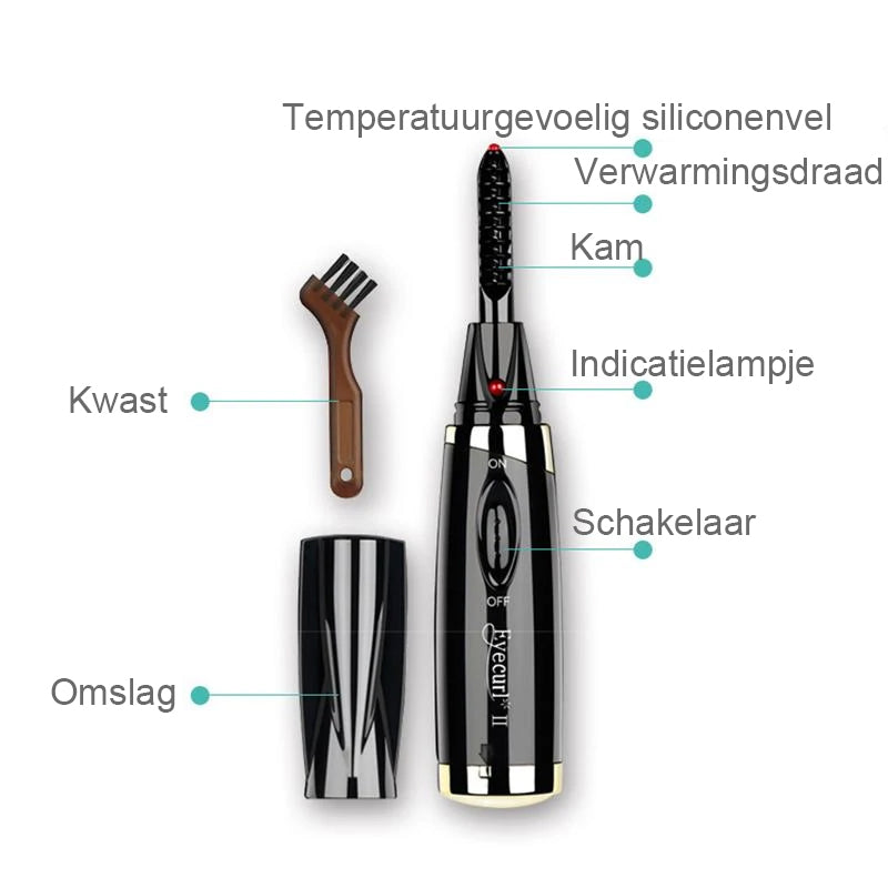 Verwarmde wimperkruller