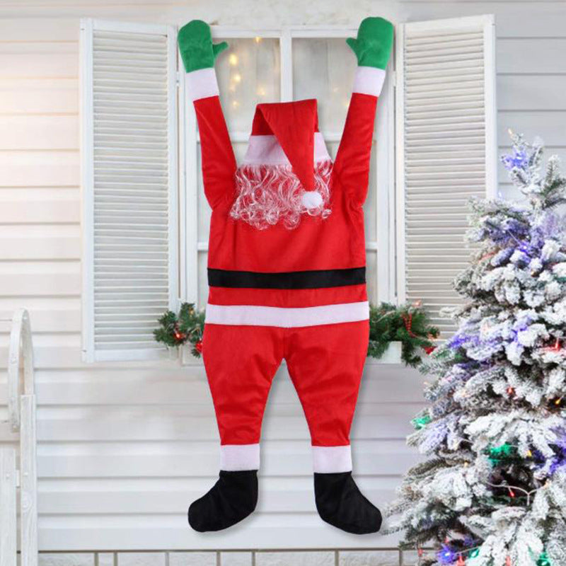 Hanging Climbing Santa Claus Christmas Decor