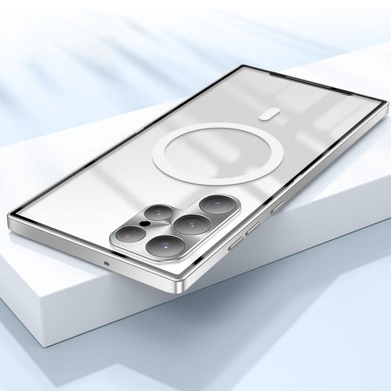 Magnetische Magsafe metalen hoes voor Samsung