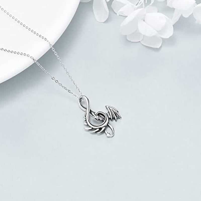 Wees zelfverzekerd als een draak Draak ketting