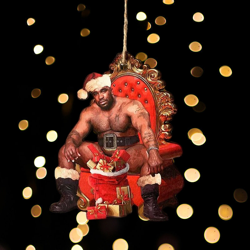Barry houten Meme Kerst Ornament