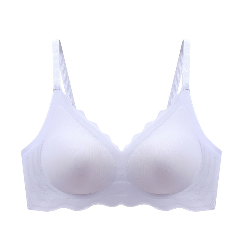 Ademende naadloze beugelloze bh