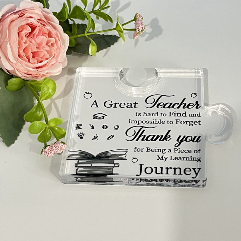 Acryl puzzelornament