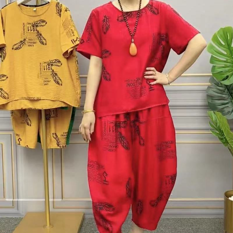 Casual losse 2-delige set voor dames