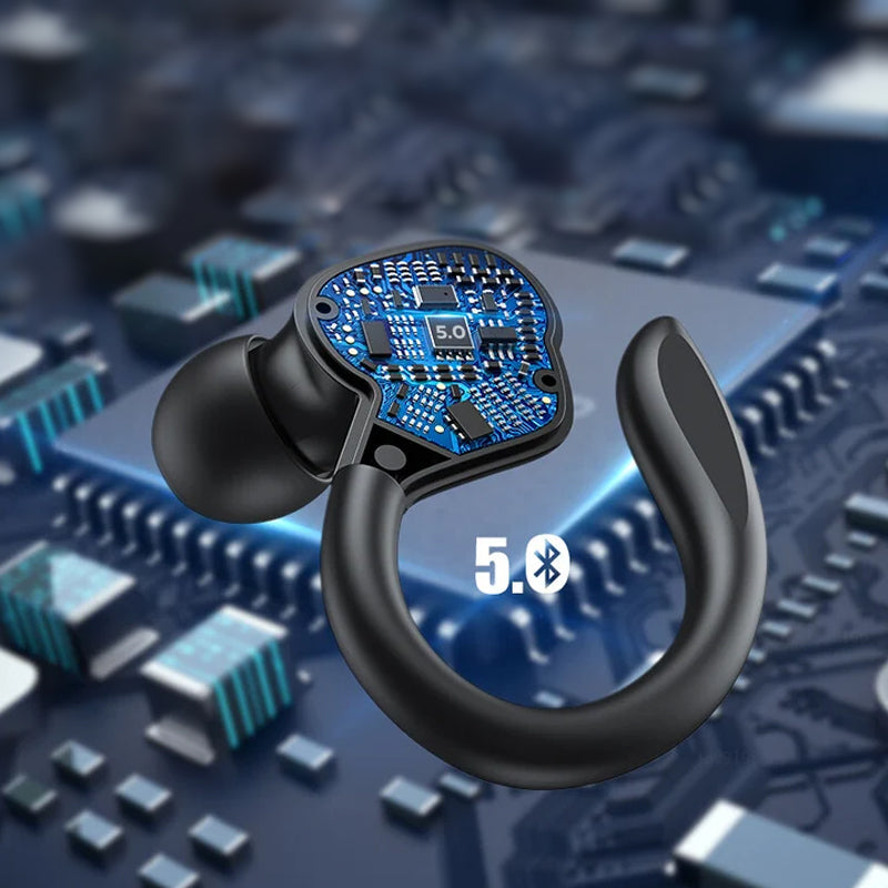 Touch Controle LED Power Display Sport-hoofdtelefoon