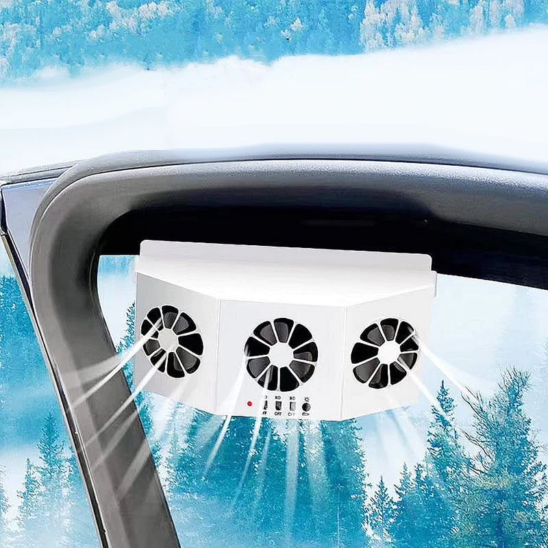 Nieuwe autokoeler op zonne-energie