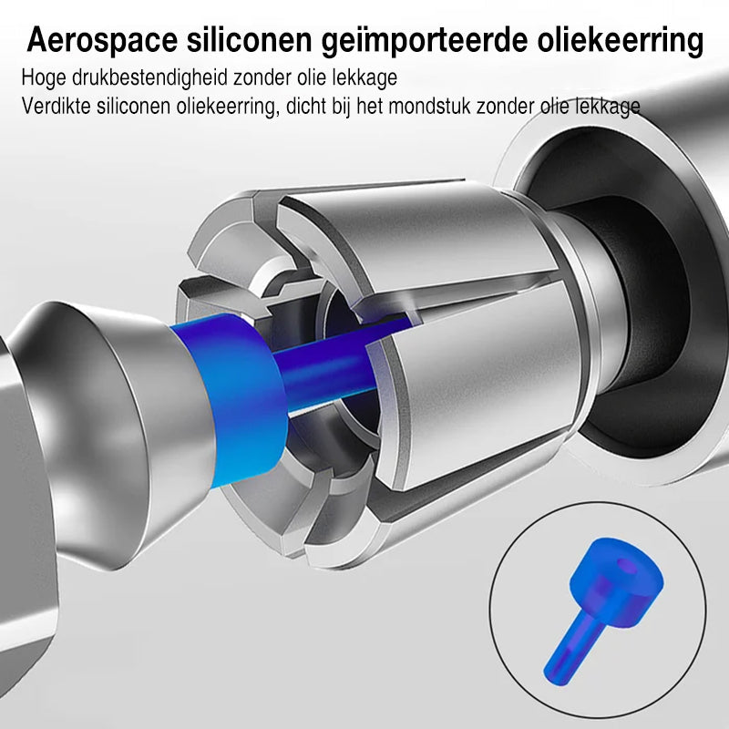 Sterke vergrendeling op vetkoppelingen met 18 inch flexibele veerslang