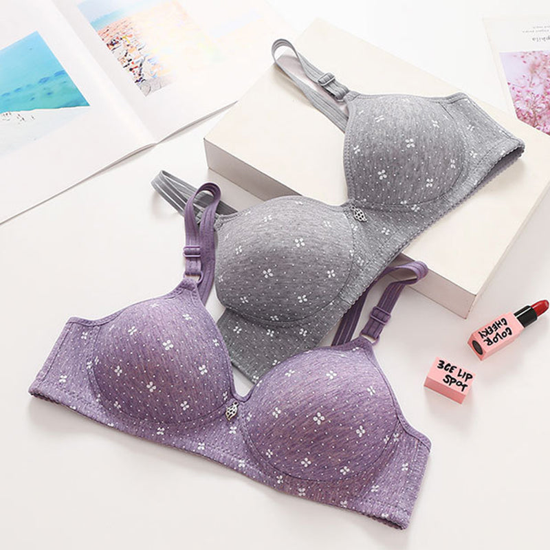 Comfortabele draadloze push-up bh