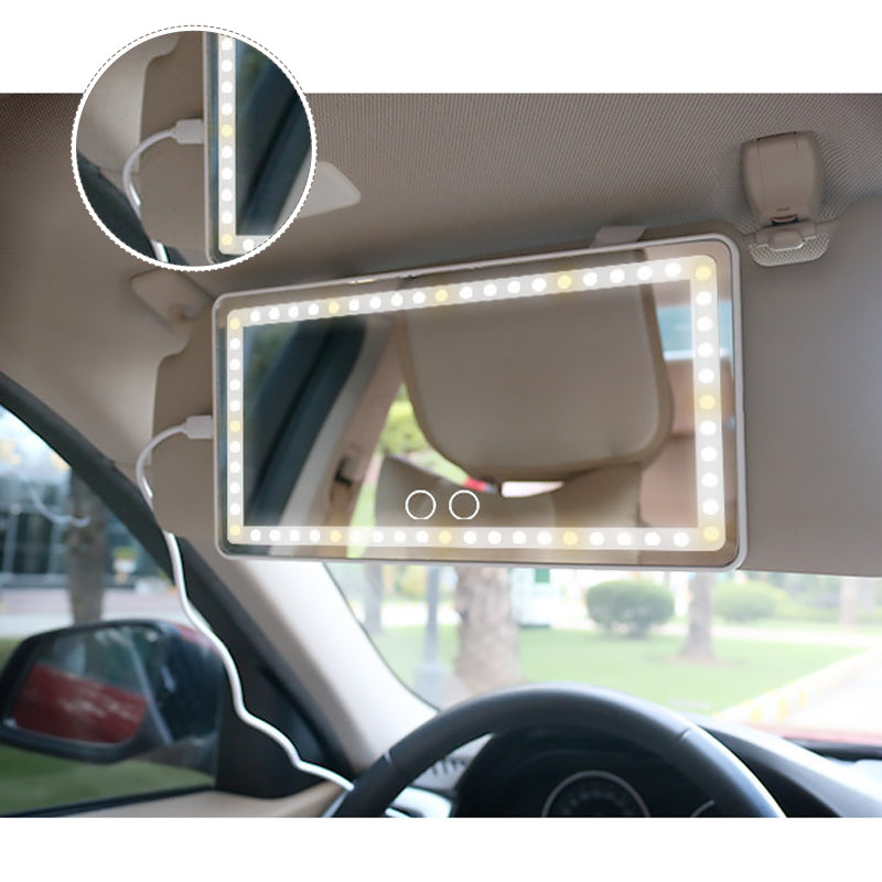 Geleide auto ijdelheidsspiegel