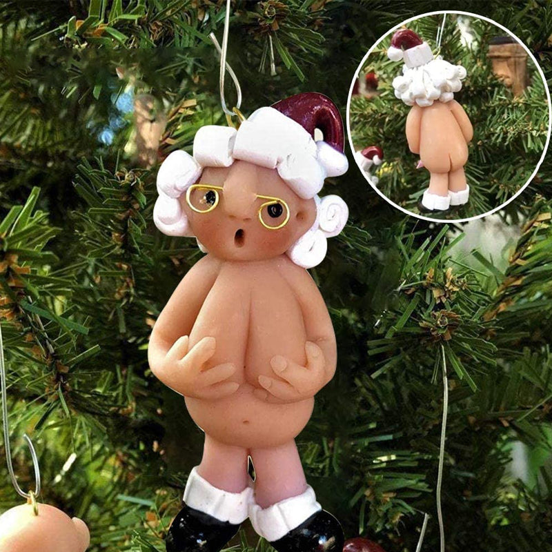 Kerstman Hanger Hars Kerstdecoratie