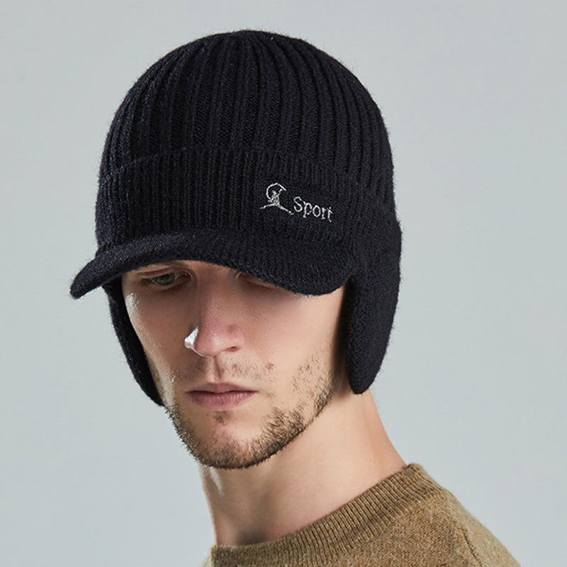 Gebreide oor beschermer