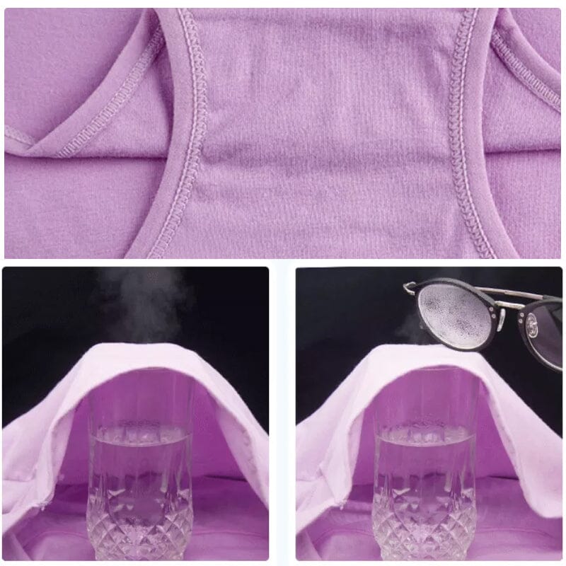 Katoenen slip met hoge taille en bloemenpatroon