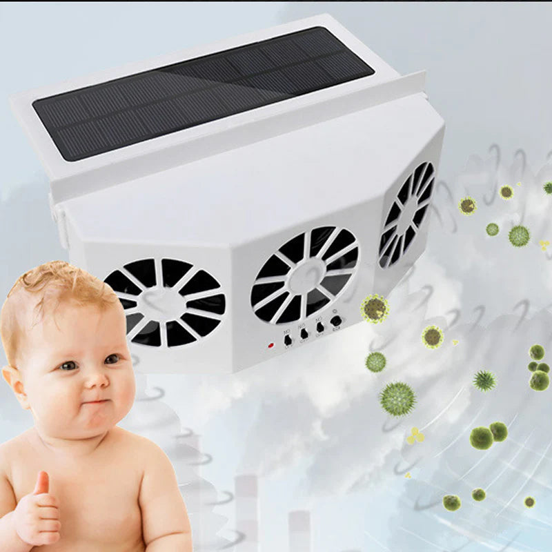 Nieuwe autokoeler op zonne-energie