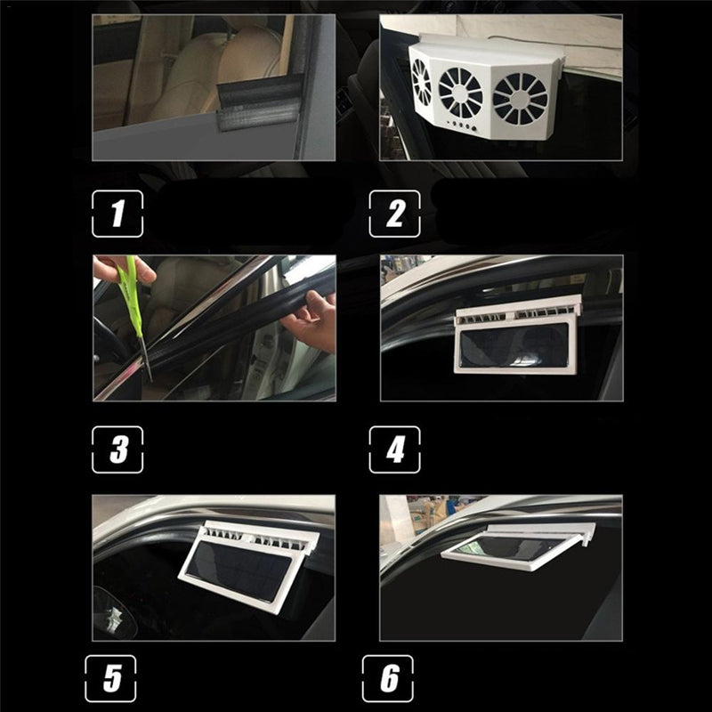 Nieuwe autokoeler op zonne-energie