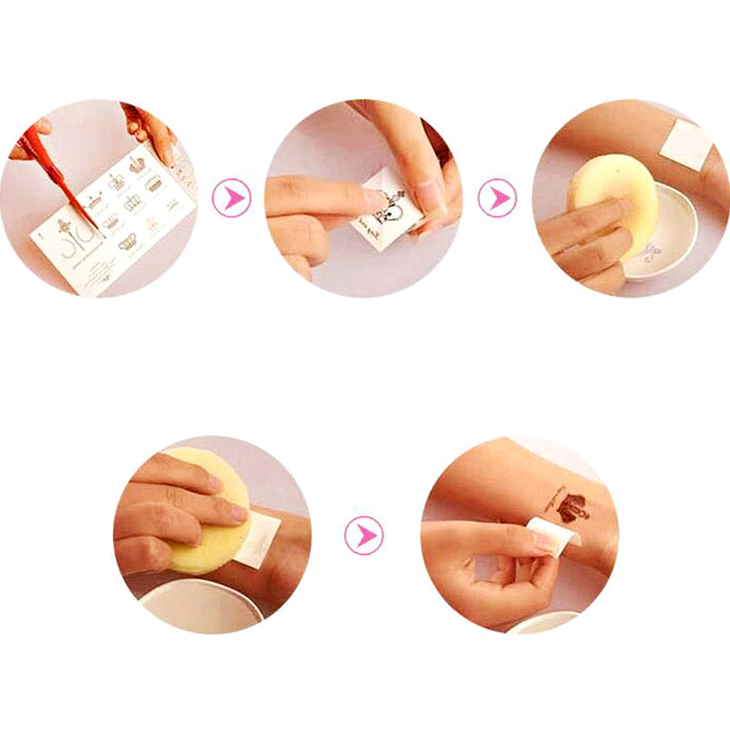 Trendy 3D-tatoeage stickers