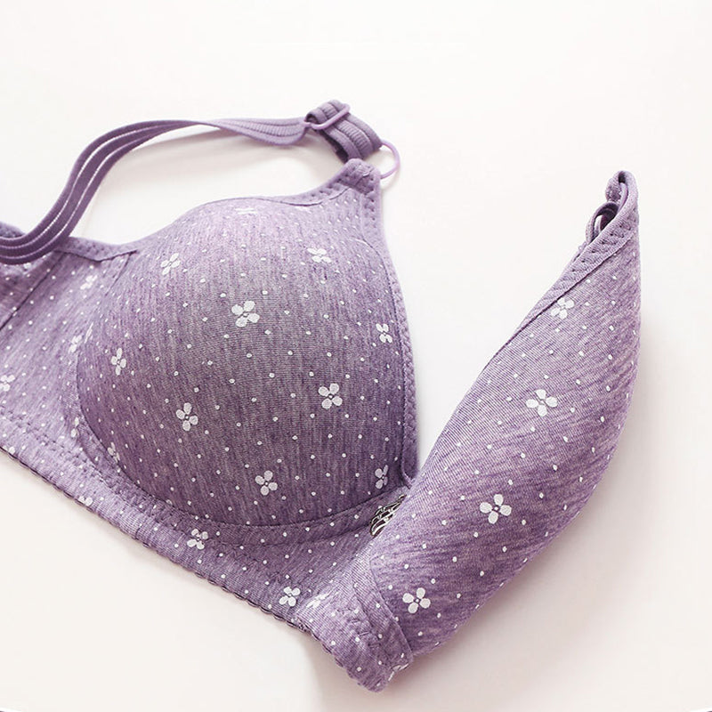 Comfortabele draadloze push-up bh