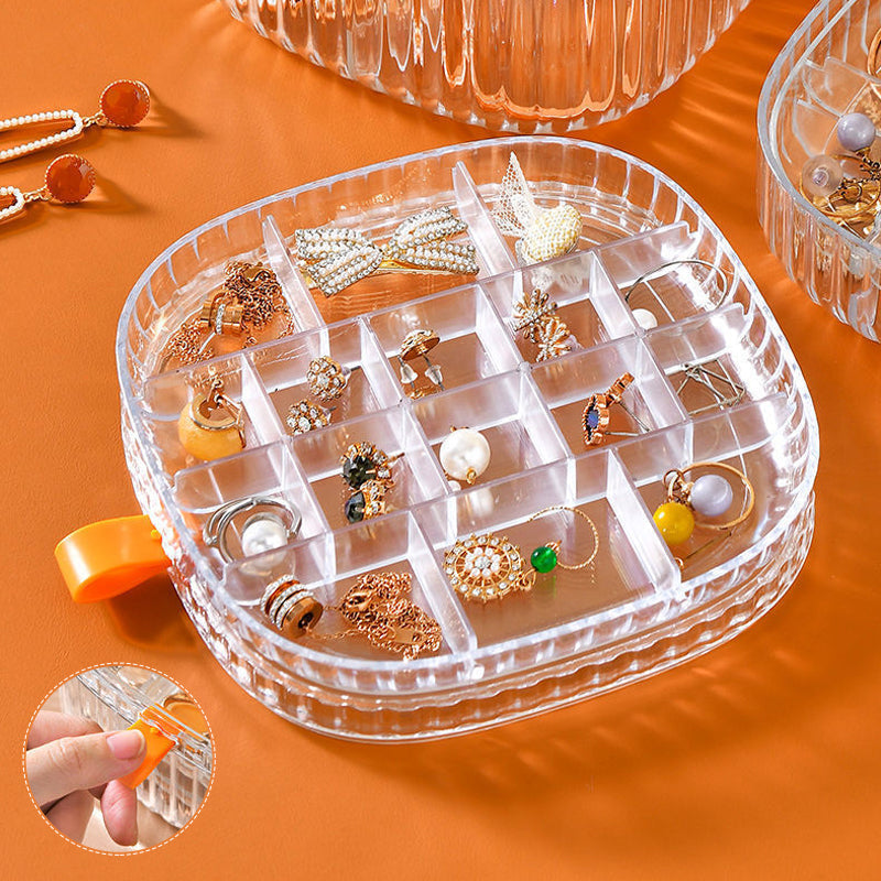 Opbergdoos voor sieraden met meerdere lagen