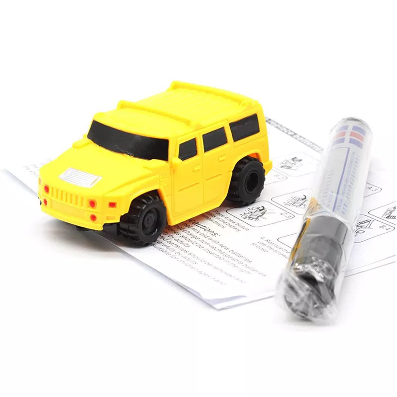 Follow-The-Line inductieve auto