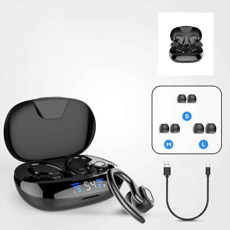 Touch Controle LED Power Display Sport-hoofdtelefoon