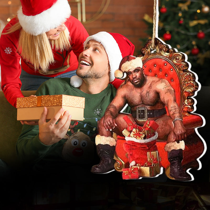 Barry houten Meme Kerst Ornament