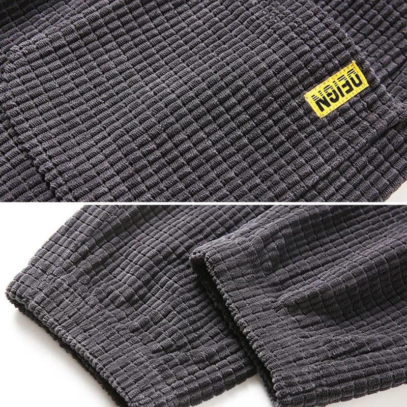 Corduroy vrijetijdsbroek voor heren