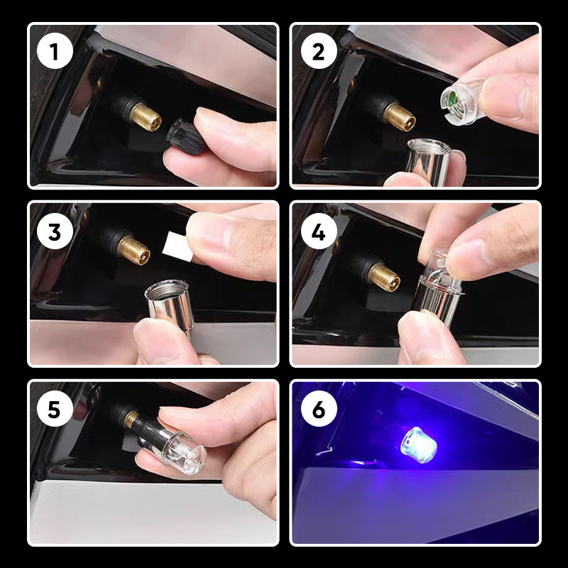 LED-doppen voor bandventielen