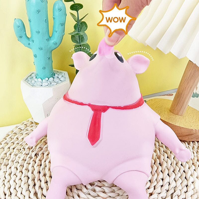 Creatief decompressie roze Piggy speelgoed