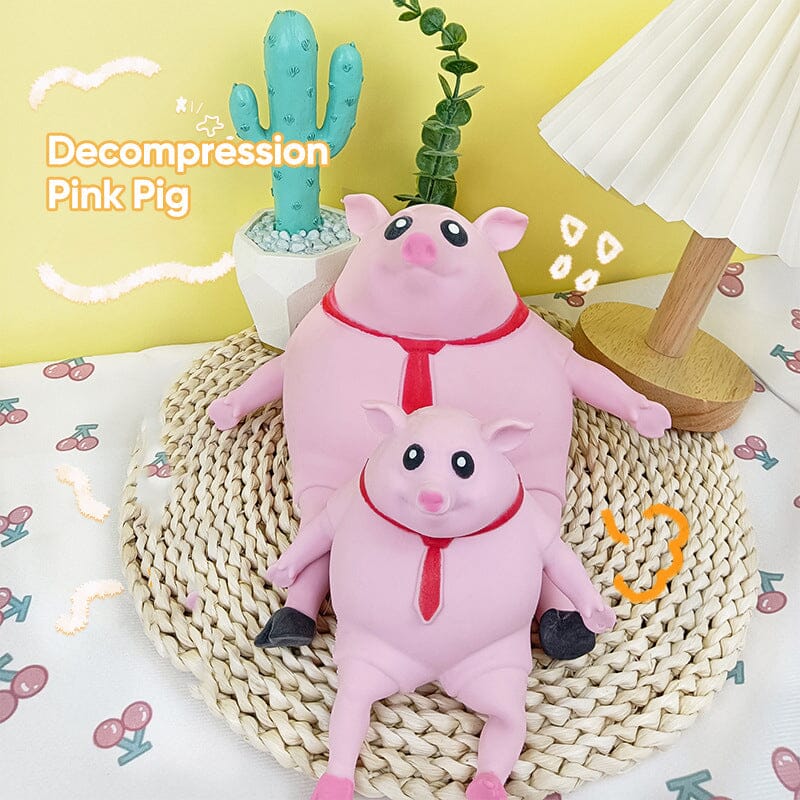 Creatief decompressie roze Piggy speelgoed