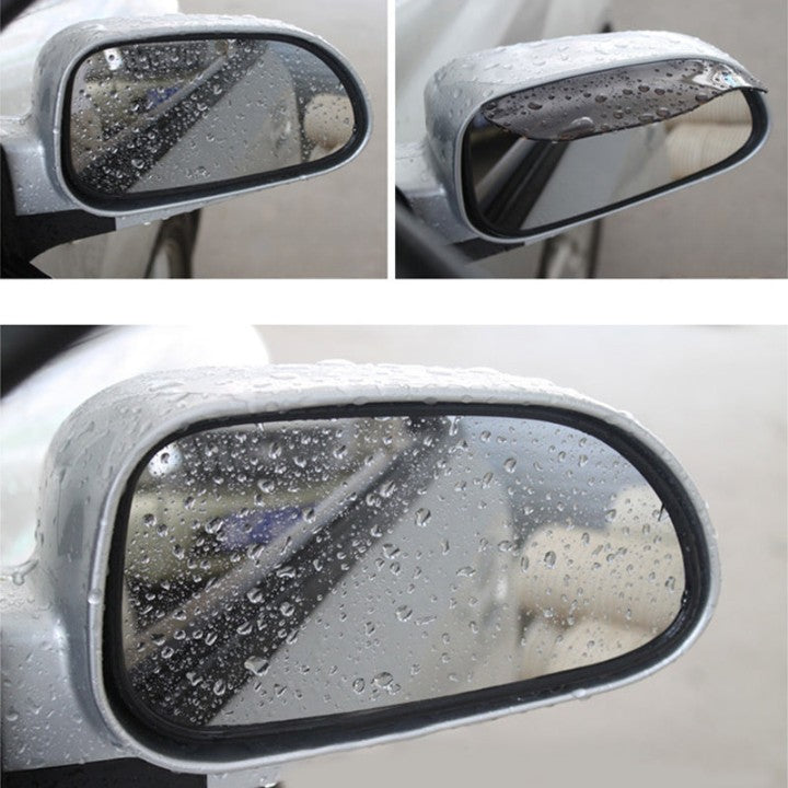 Auto Achteruitkijkspiegel Sticker Regen Wenkbrauw