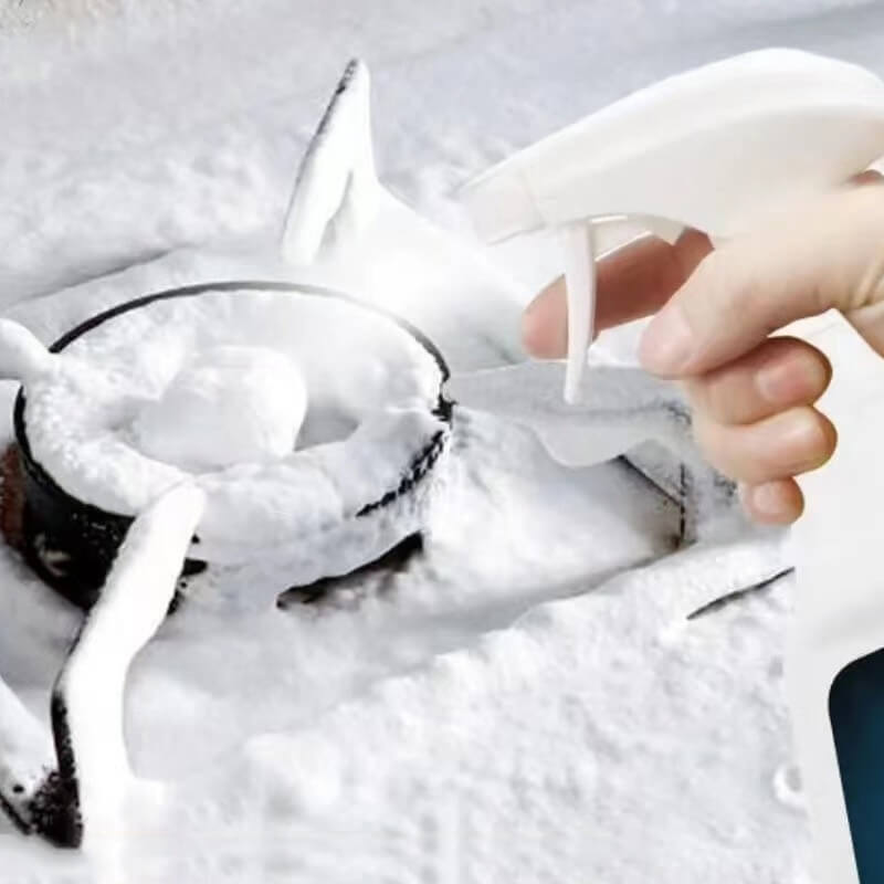 Huishoudelijk reinigingsmiddel voor zware olievlekken