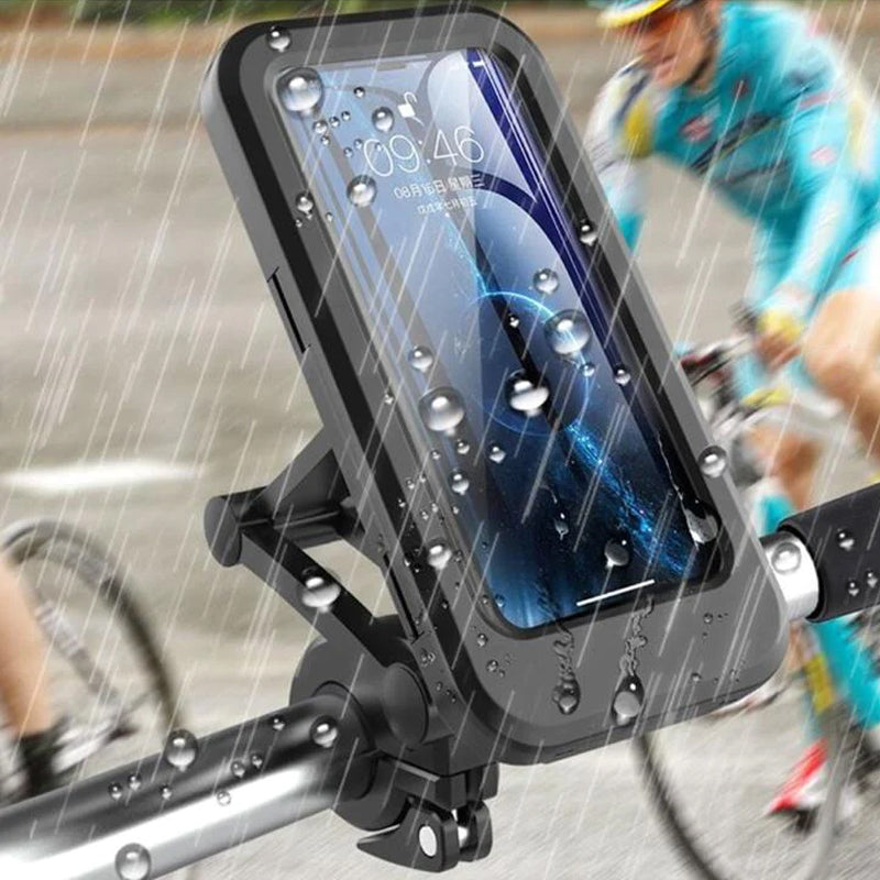 Waterdichte telefoonhouder voor fietsen en motorfietsen