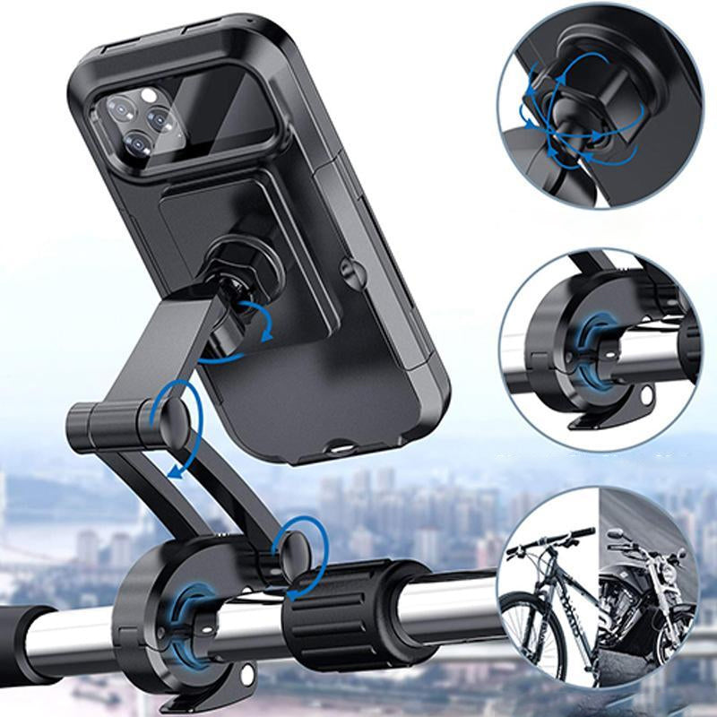Waterdichte telefoonhouder voor fietsen en motorfietsen