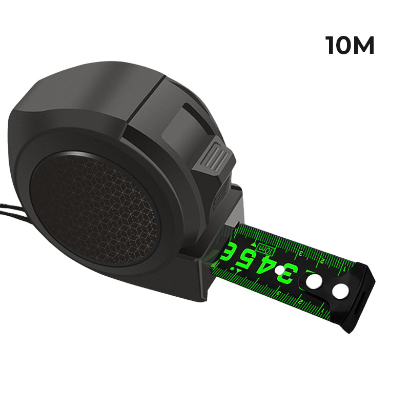 Fluorescerend stalen meetlint