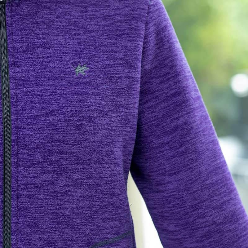 Warme fleece jas voor dames