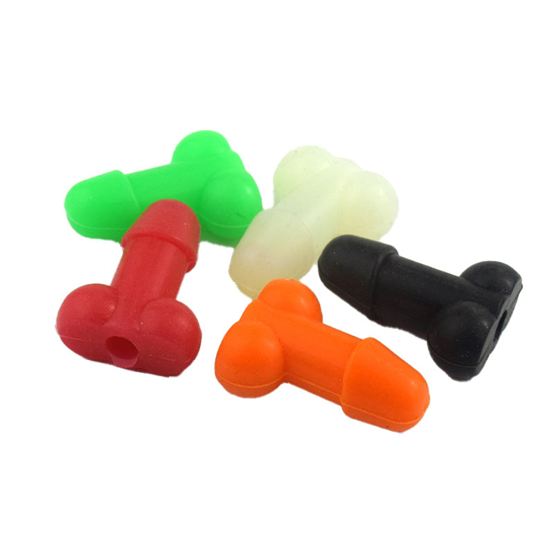 Grappige klepsteeldoppen (4 stuks)