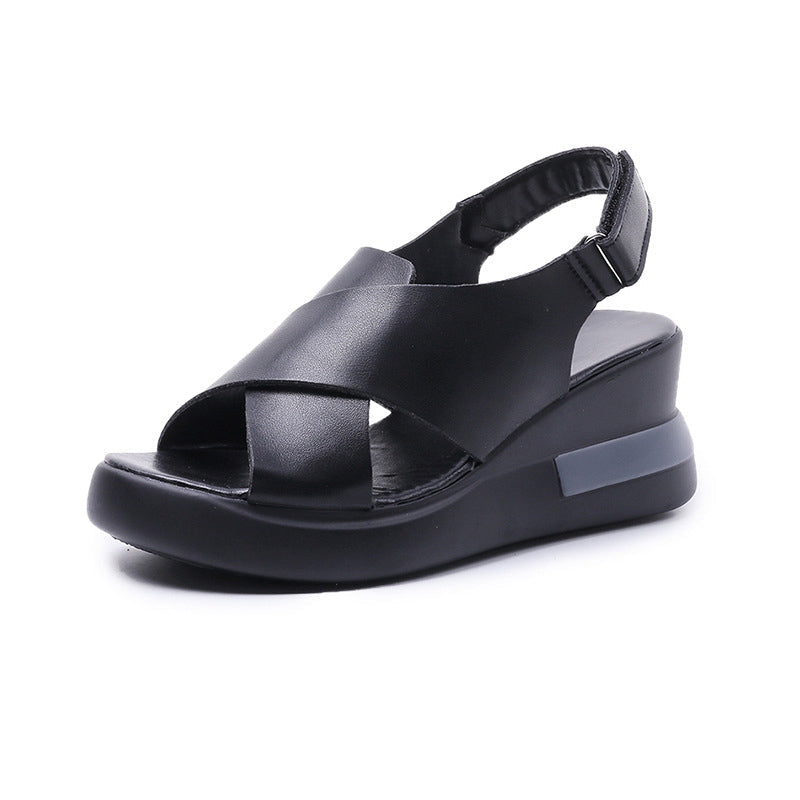 Damespantoffels en sandalen met open teen en vismond
