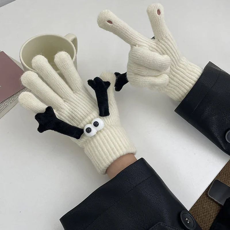 Winterwarme magnetische handschoenen