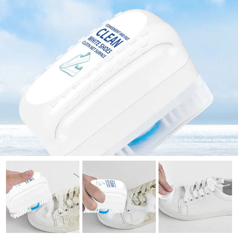 Witte schoenenreiniger