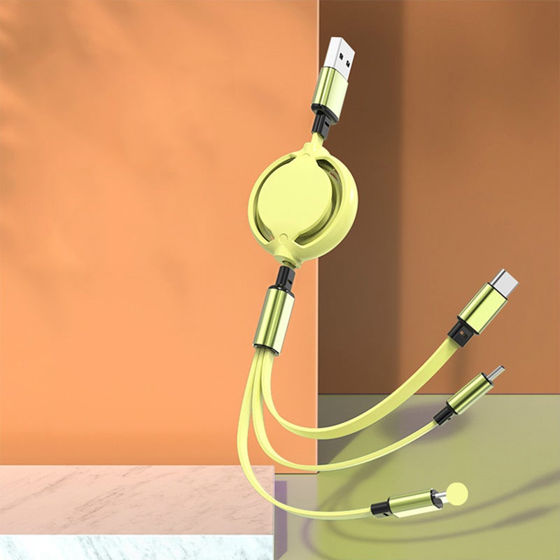 3 in 1 Mobiele Oplaadkabel