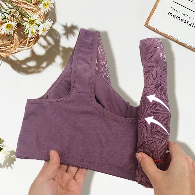 Out of stock - Kanten Ondergoed Met Ritssluiting Aan De Voorkant