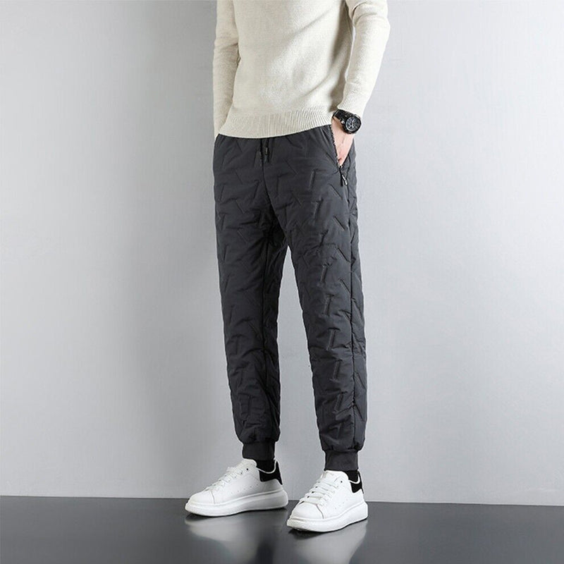 Winterbroek van verdikte fleece voor heren
