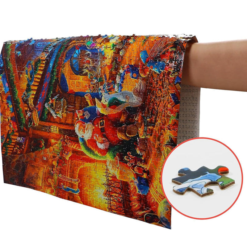 Kerstpuzzel-adventskalender