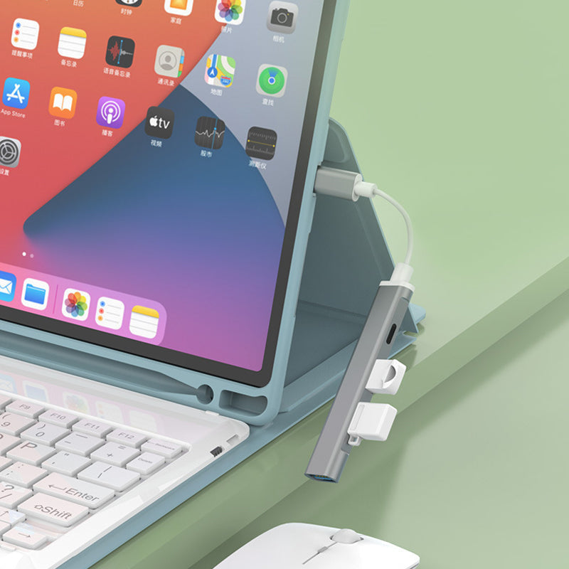 Hoge snelheid USB Type C HUB 4-poort