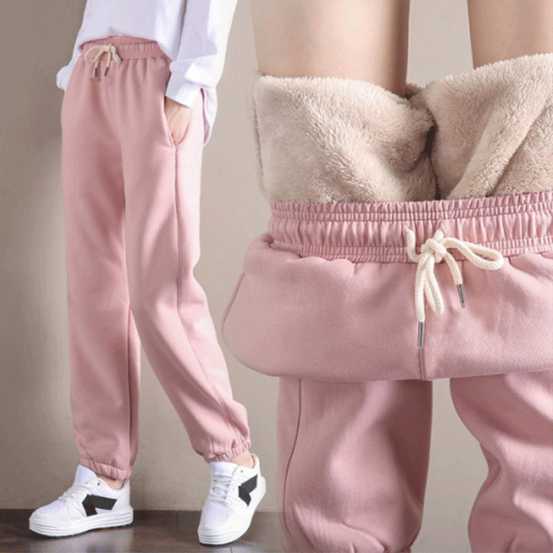 Fleece Gewatteerde Jogging Broek voor Dames