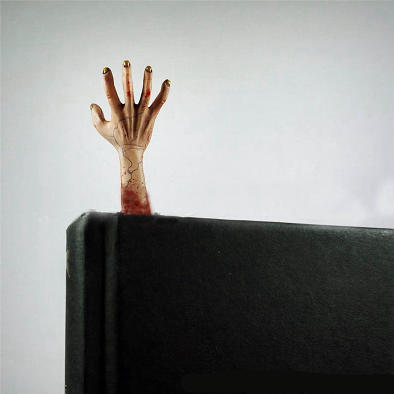 Halloween Ornamenten Enge Hand Bladwijzer