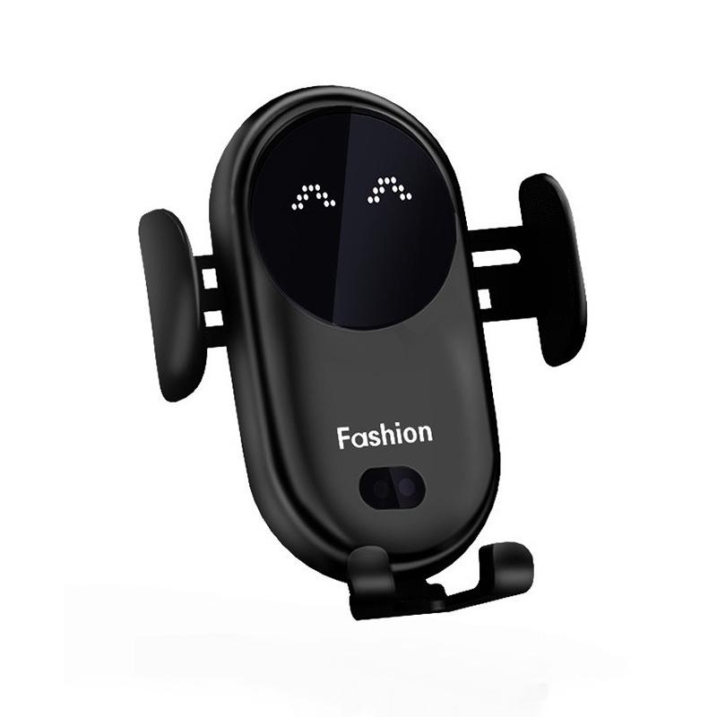 Slimme draadloze Auto- detectie telefoonhouder oplader